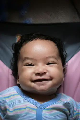Baby with Music