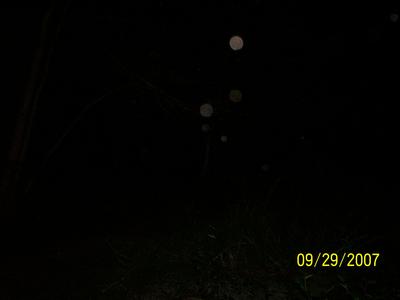 Orbs on Camping Trip